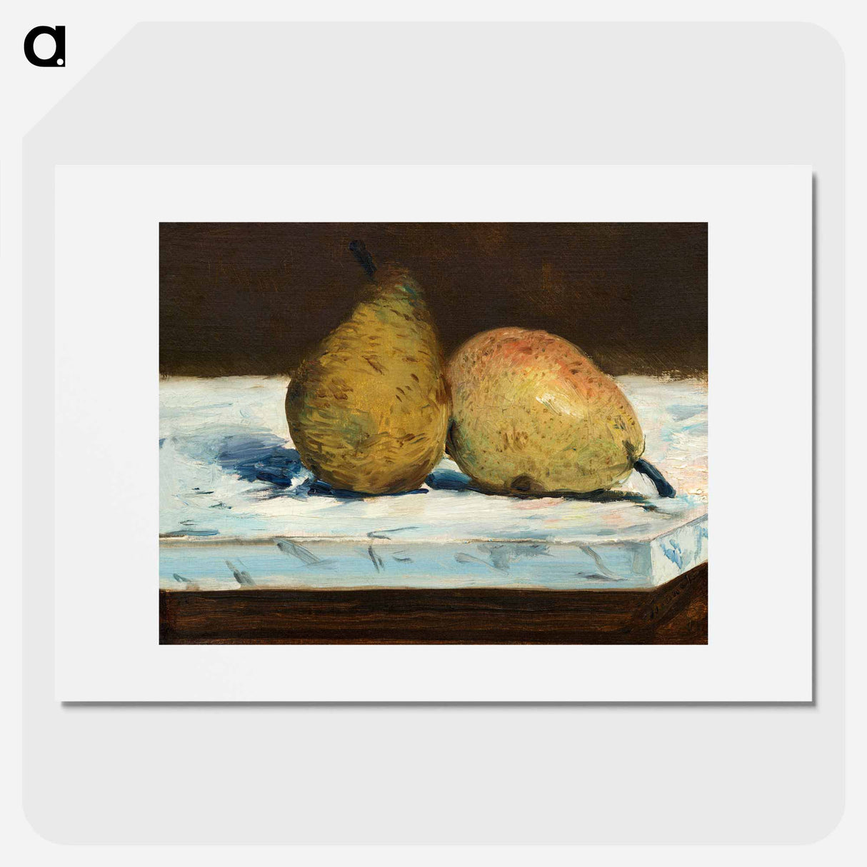 Pears - エドゥアール マネ Poster.