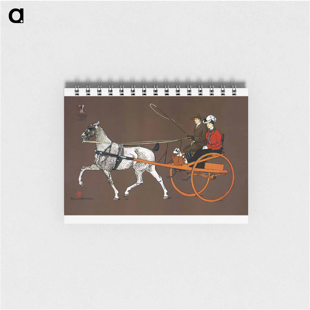 Couple in a carriage - エドワード ペンフィールド Memo.