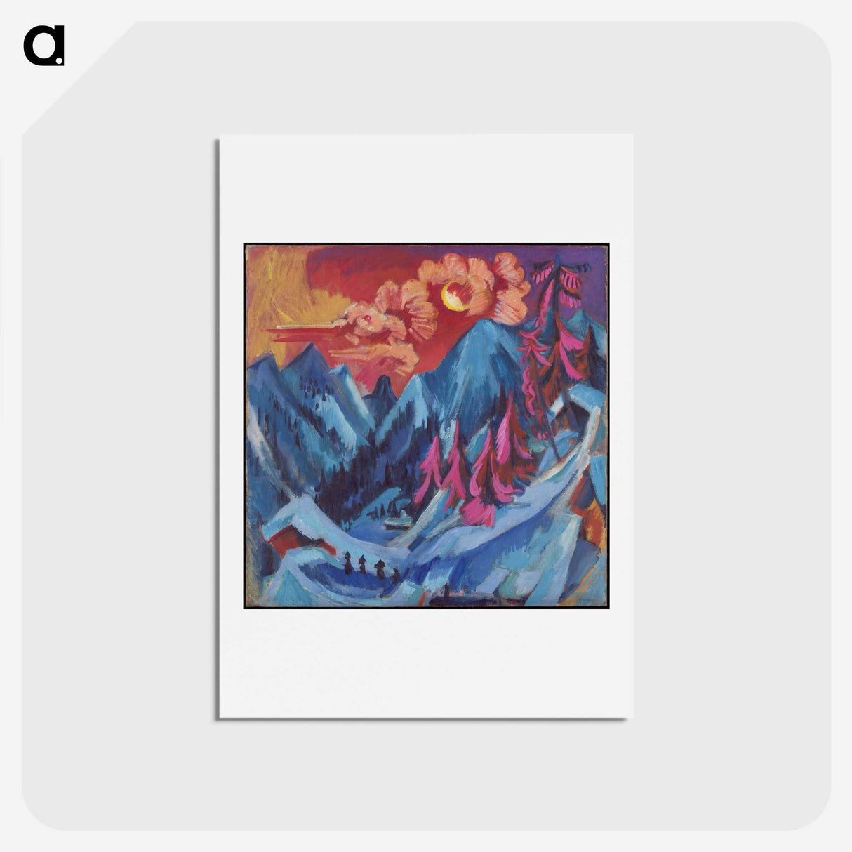 1-57_Ernst-Ludwig-Kirchner_hagaki