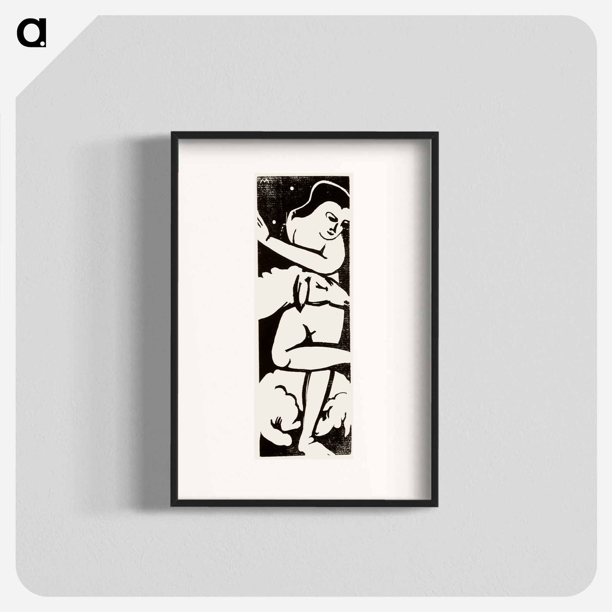 The shepherdess - フランツ マルク Poster.