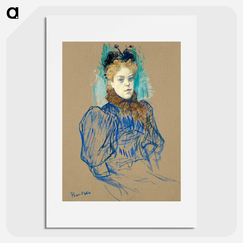 May Milton - Henri de Toulouse-Lautrec Poster.
