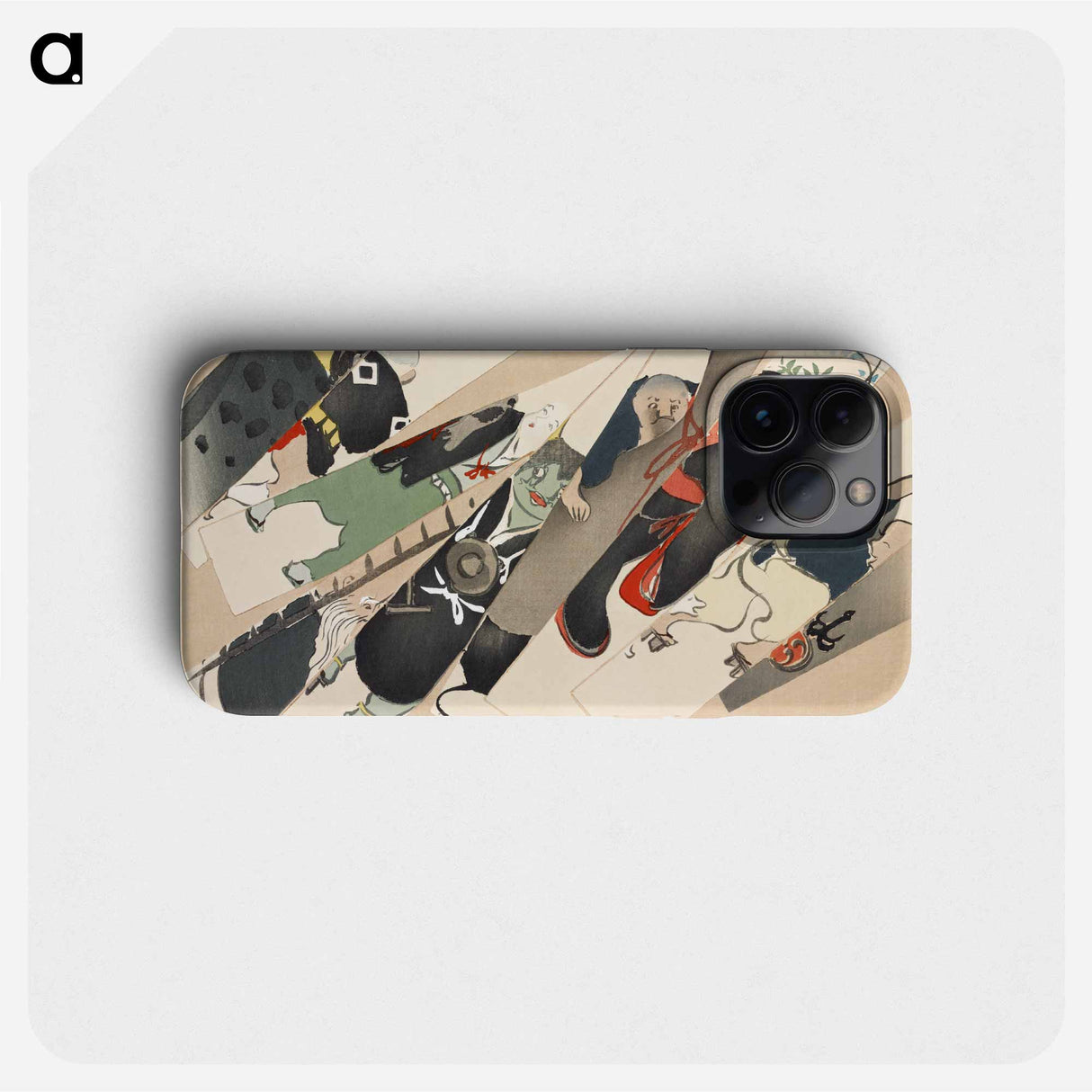 Blades from Momoyogusa–Flowers of a Hundred Generations - 神坂 雪佳 Phone Case.