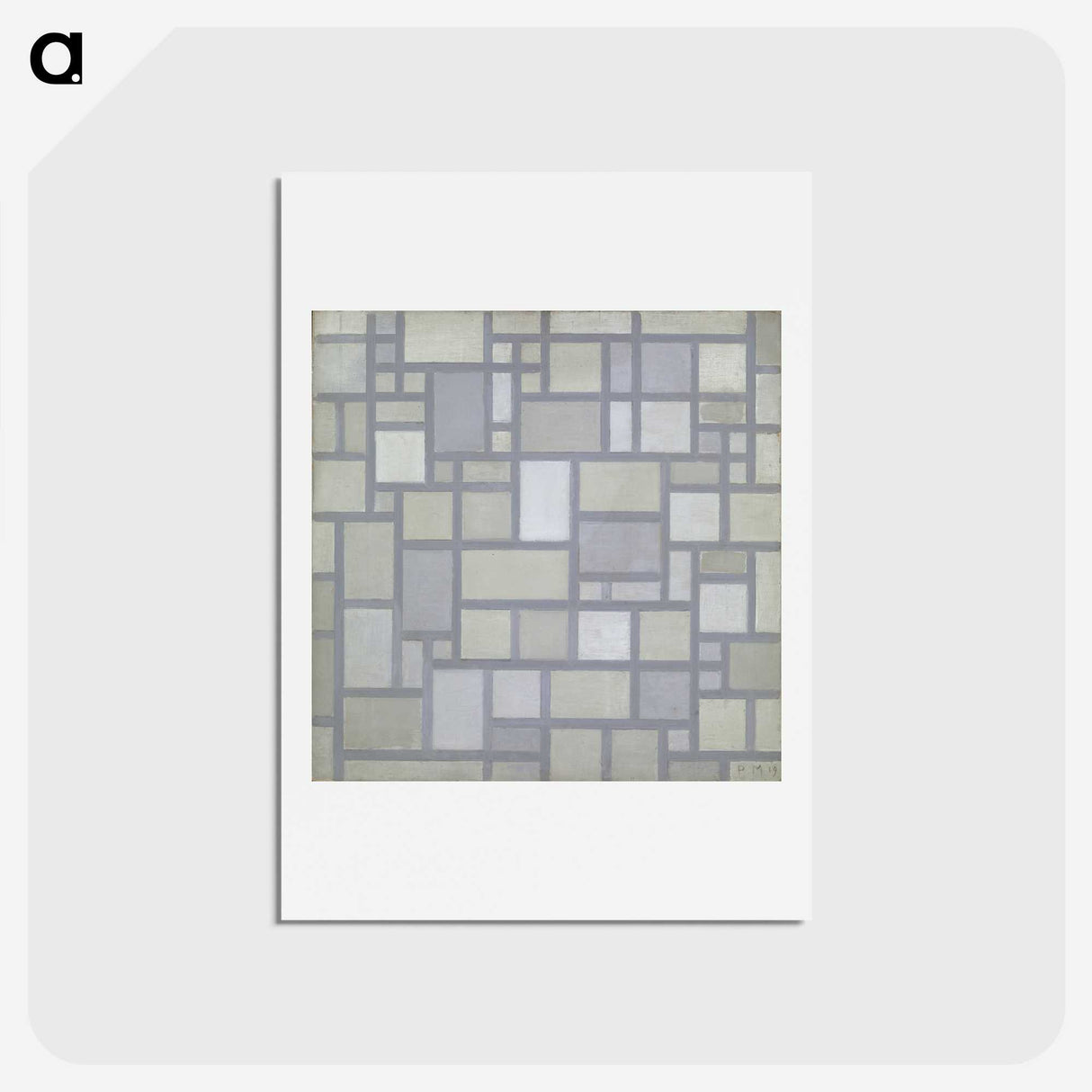 1-57_Piet-Mondrian_hagaki
