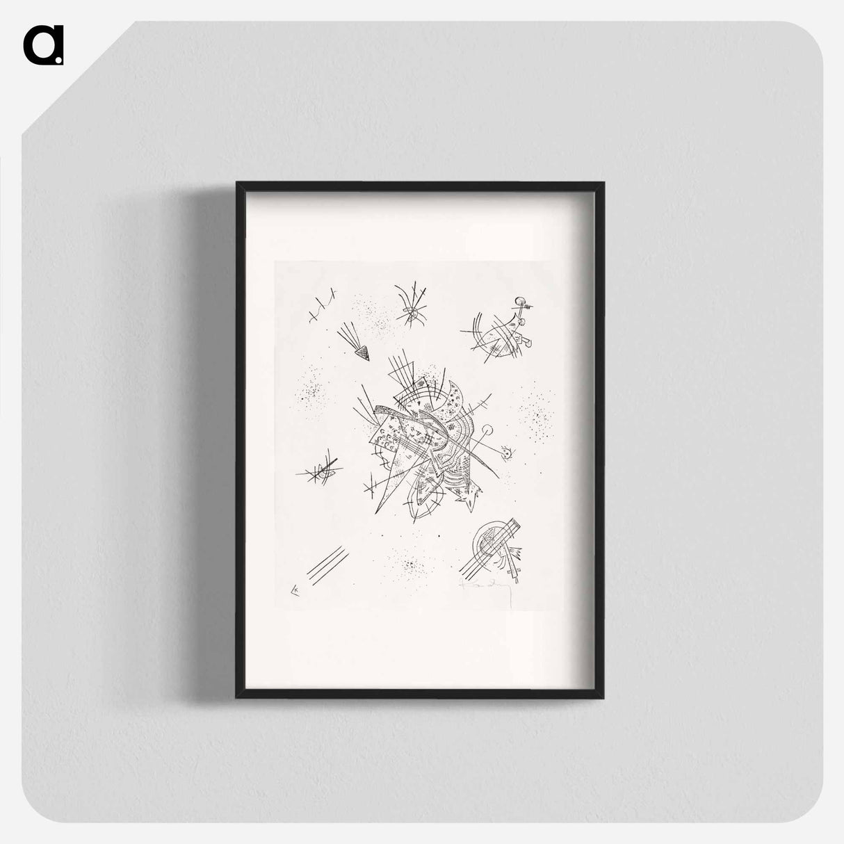 Kleine Welten X (Small Worlds X) - ワシリー カンディンスキー Poster.