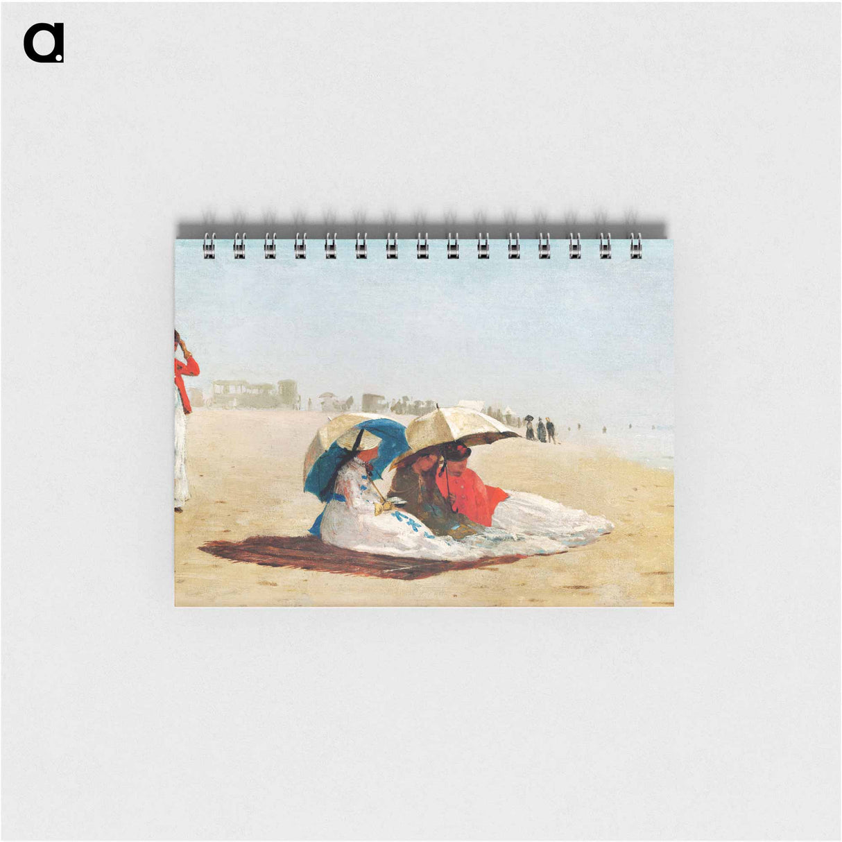 East Hampton Beach, Long Island - ウィンスロー ホーマー Memo.