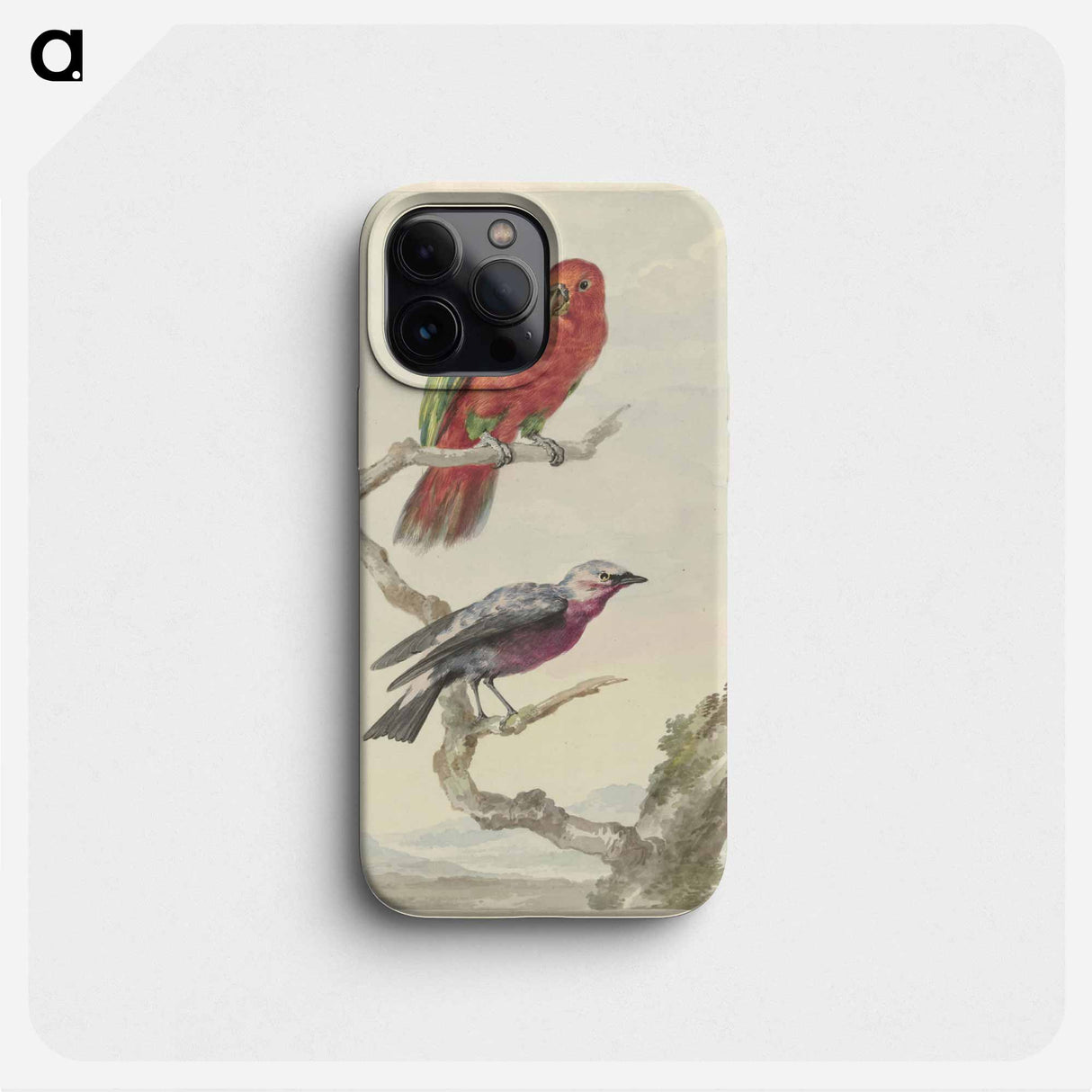 Twee vogels - アールト シューマン Phone Case.