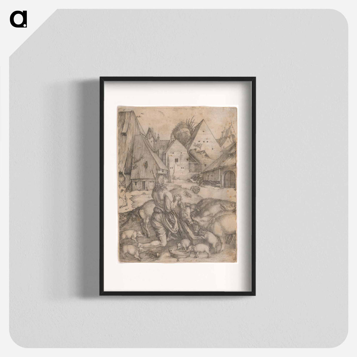 The lost son - アルブレヒト デューラー Poster.