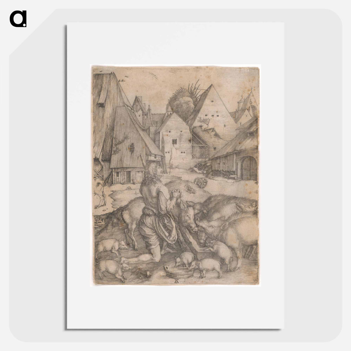 The lost son - アルブレヒト デューラー Poster.