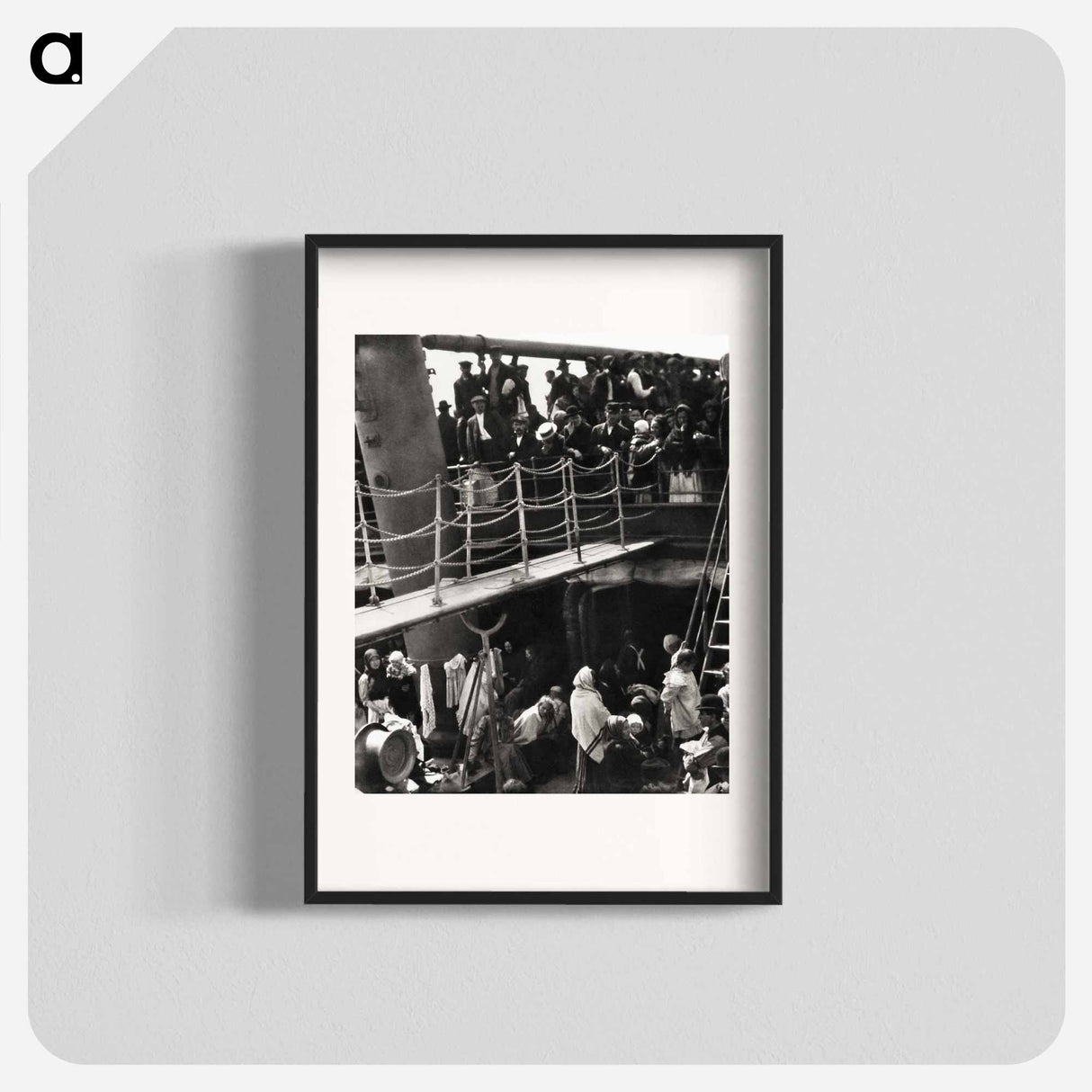 The Steerage - アルフレッド スティーグリッツ Poster.
