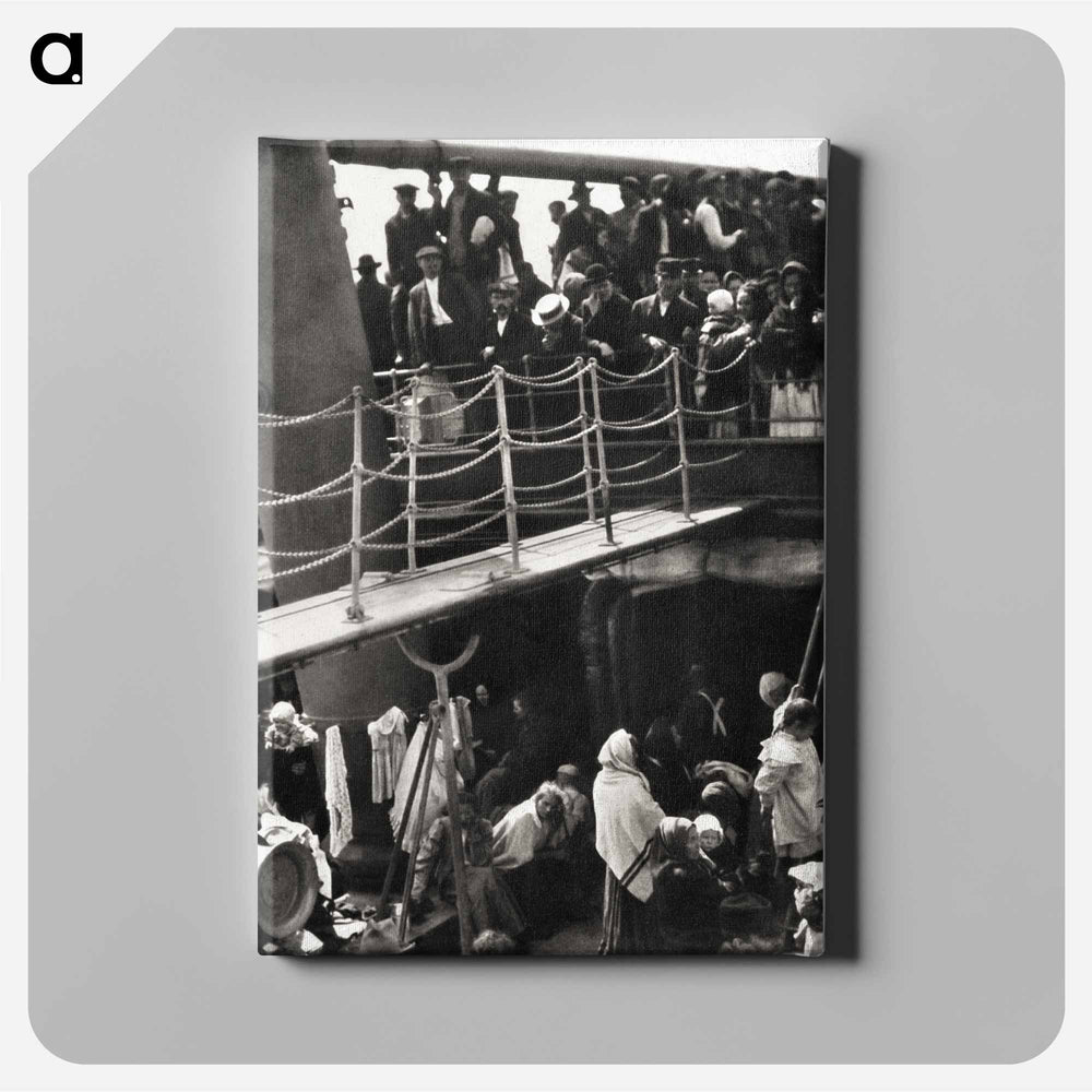 The Steerage - アルフレッド スティーグリッツ Canvas.
