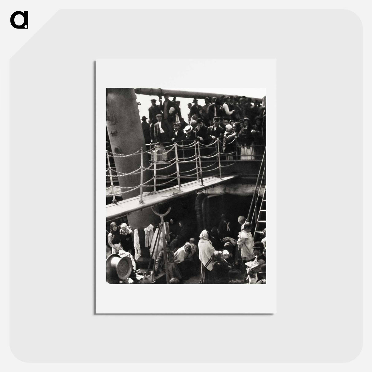 アートポストカード-The Steerage - アルフレッド スティーグリッツ Postcard.