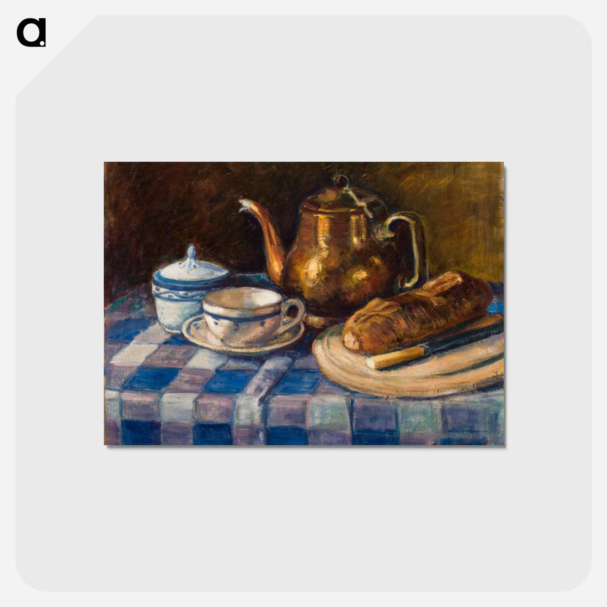 Still life - アルフレッド ウィリアム フィンチ Postcard.