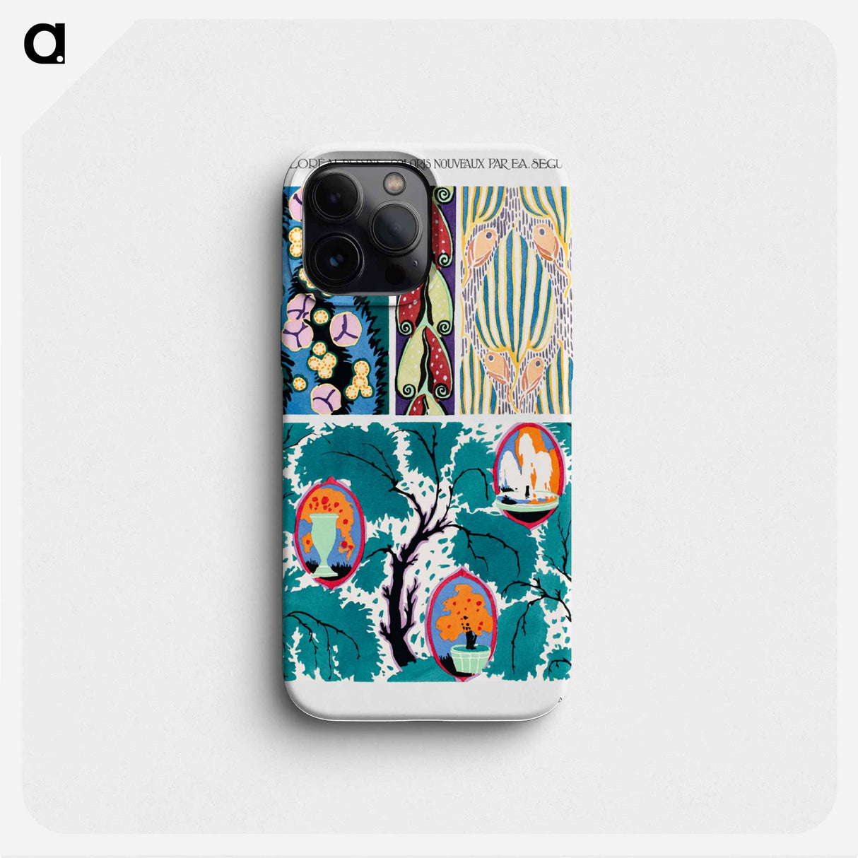 Floréal: dessins and coloris nouveaux - E.A.セギー Phone Case.