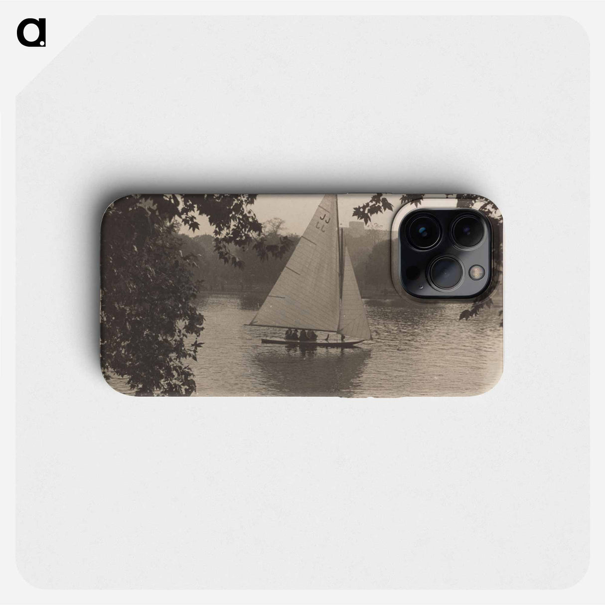 Sailing in central London - エリック リー ジョンソン Phone Case.