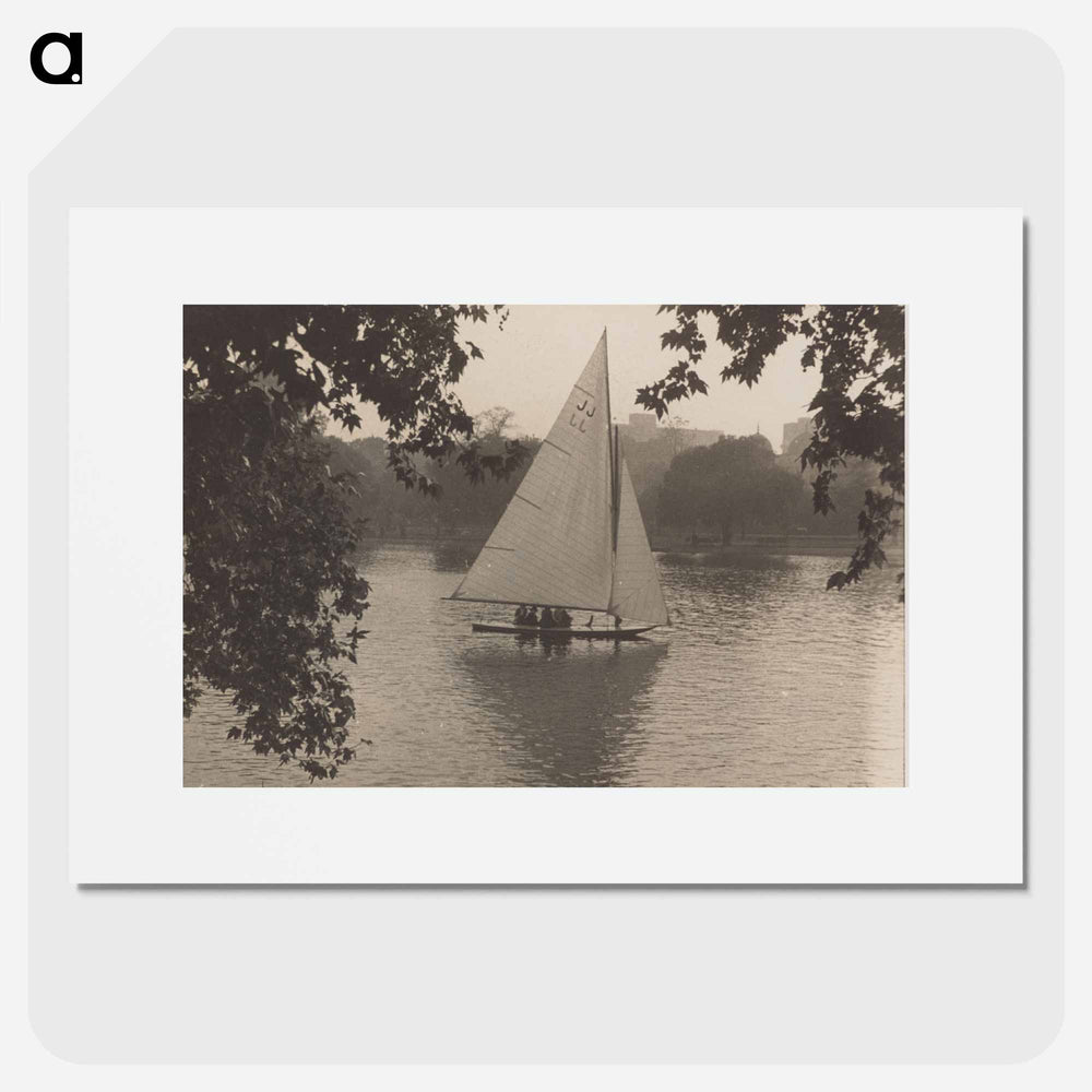 Sailing in central London - エリック リー ジョンソン Poster.