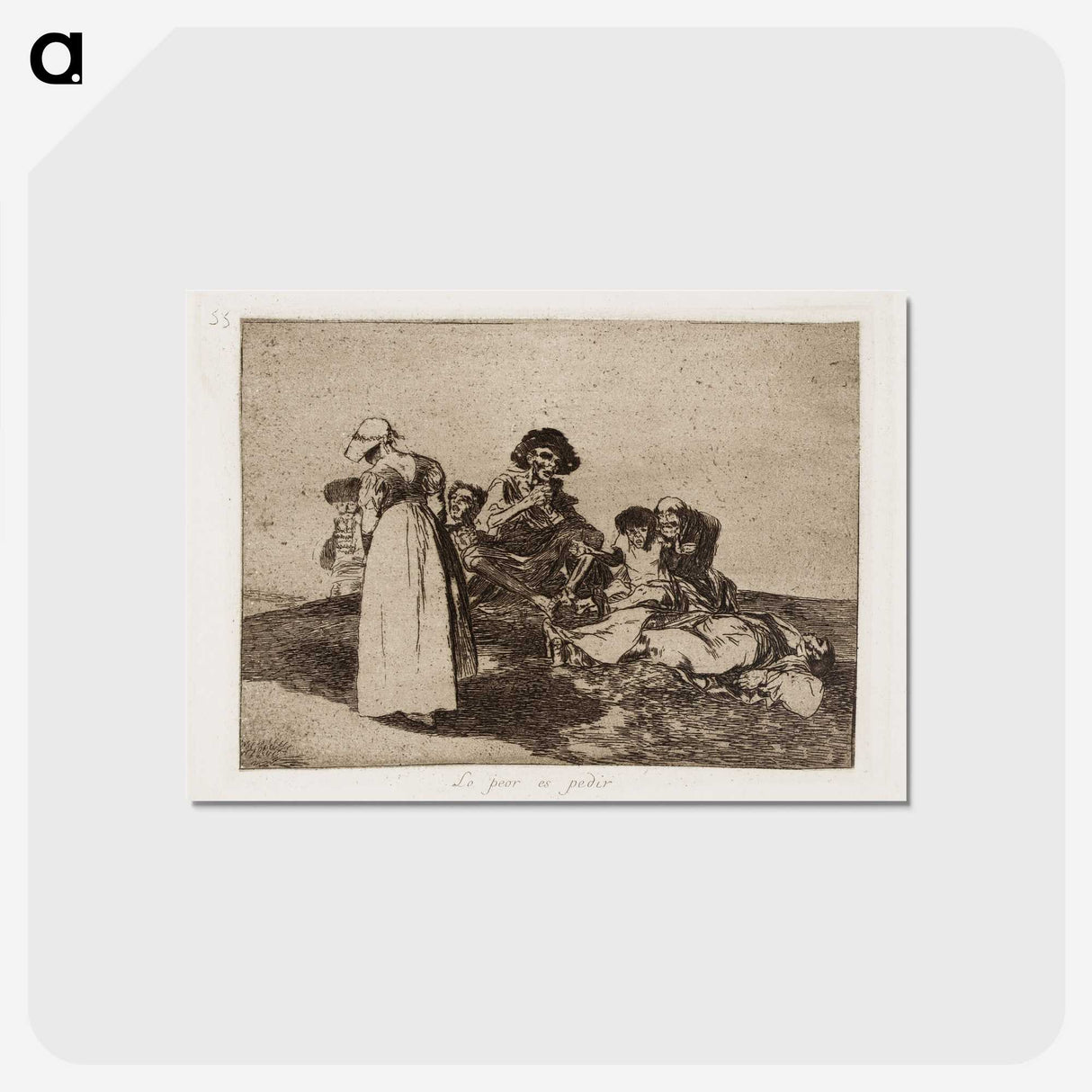 1-58_Francisco-de-Goya_postcard