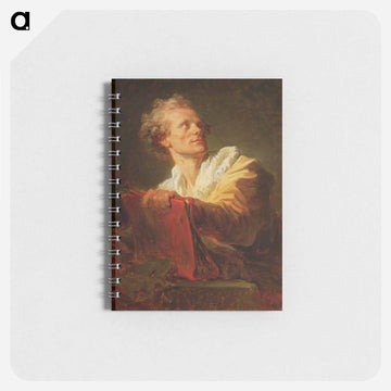 Portrait of a Young Artist, presumed to be Jacques Andre Naigeon - ジャン オノレ フラゴナール Memo.