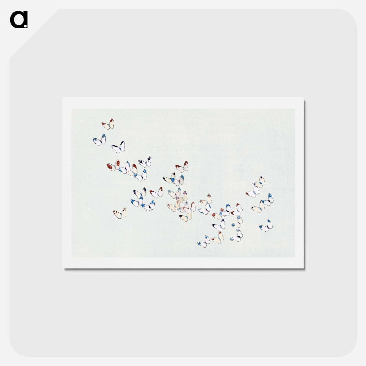 アートポストカード-Cho senshu - 神坂 雪佳 Postcard.