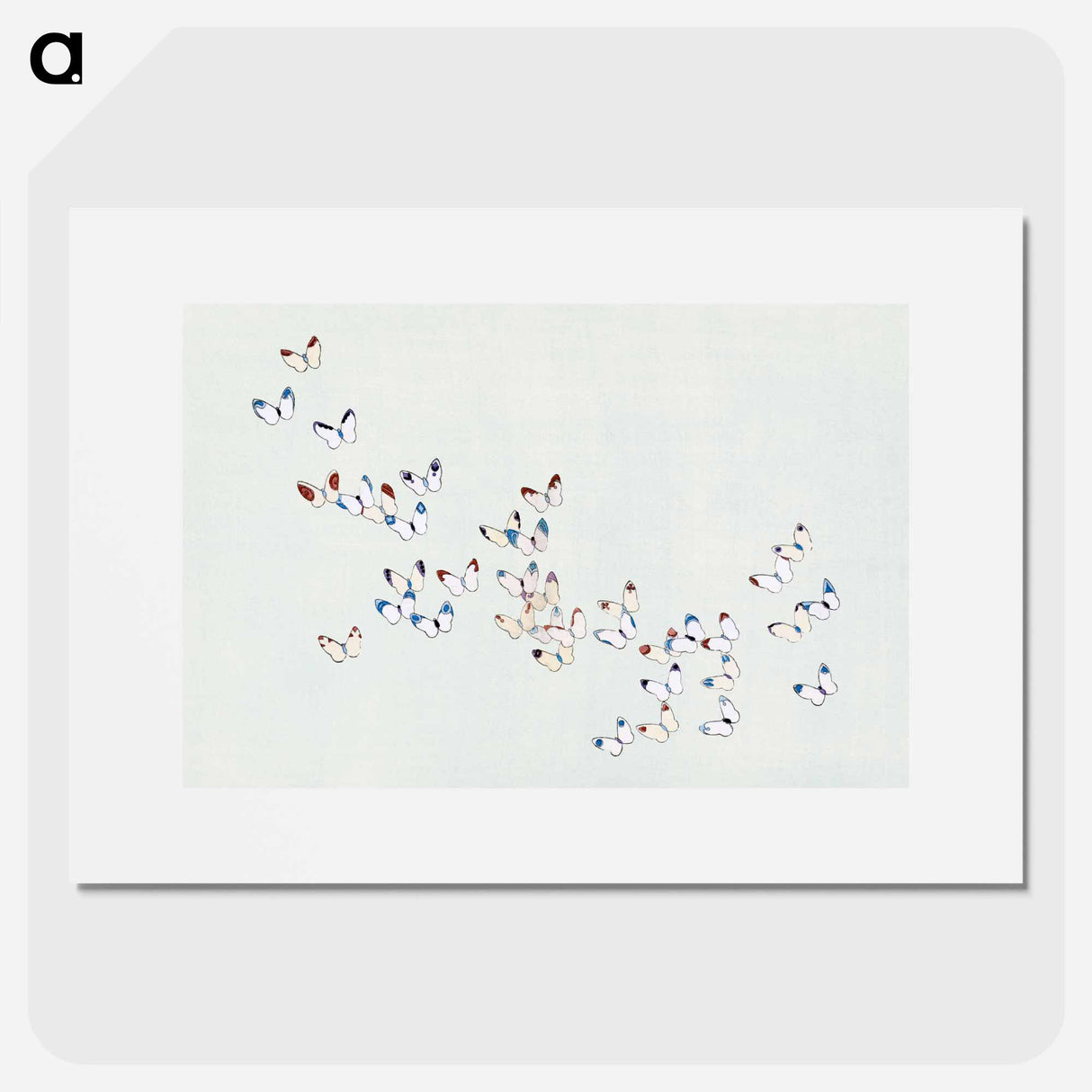 Cho senshu - 神坂 雪佳 Poster.