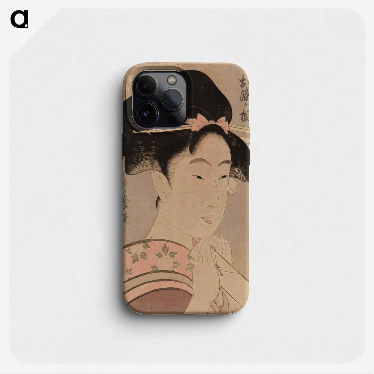 Oiran osama of abura house - 喜多川 歌麿 Phone Case.