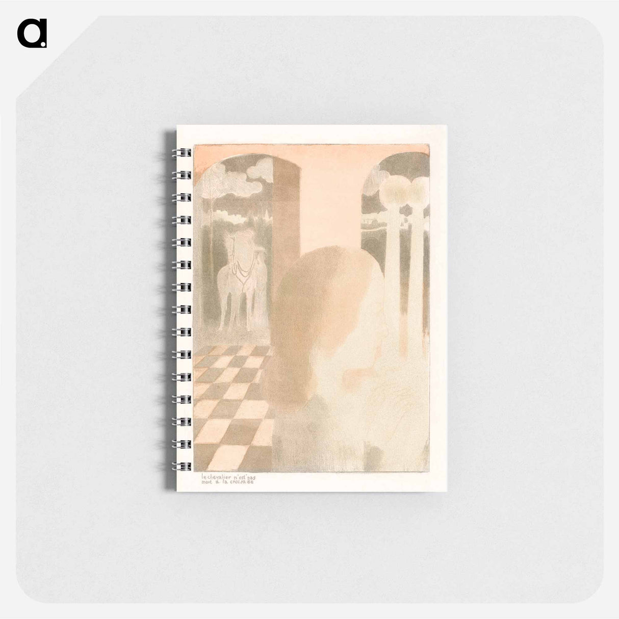 Lady waits for her beloved knight - モーリス ドニ Memo.