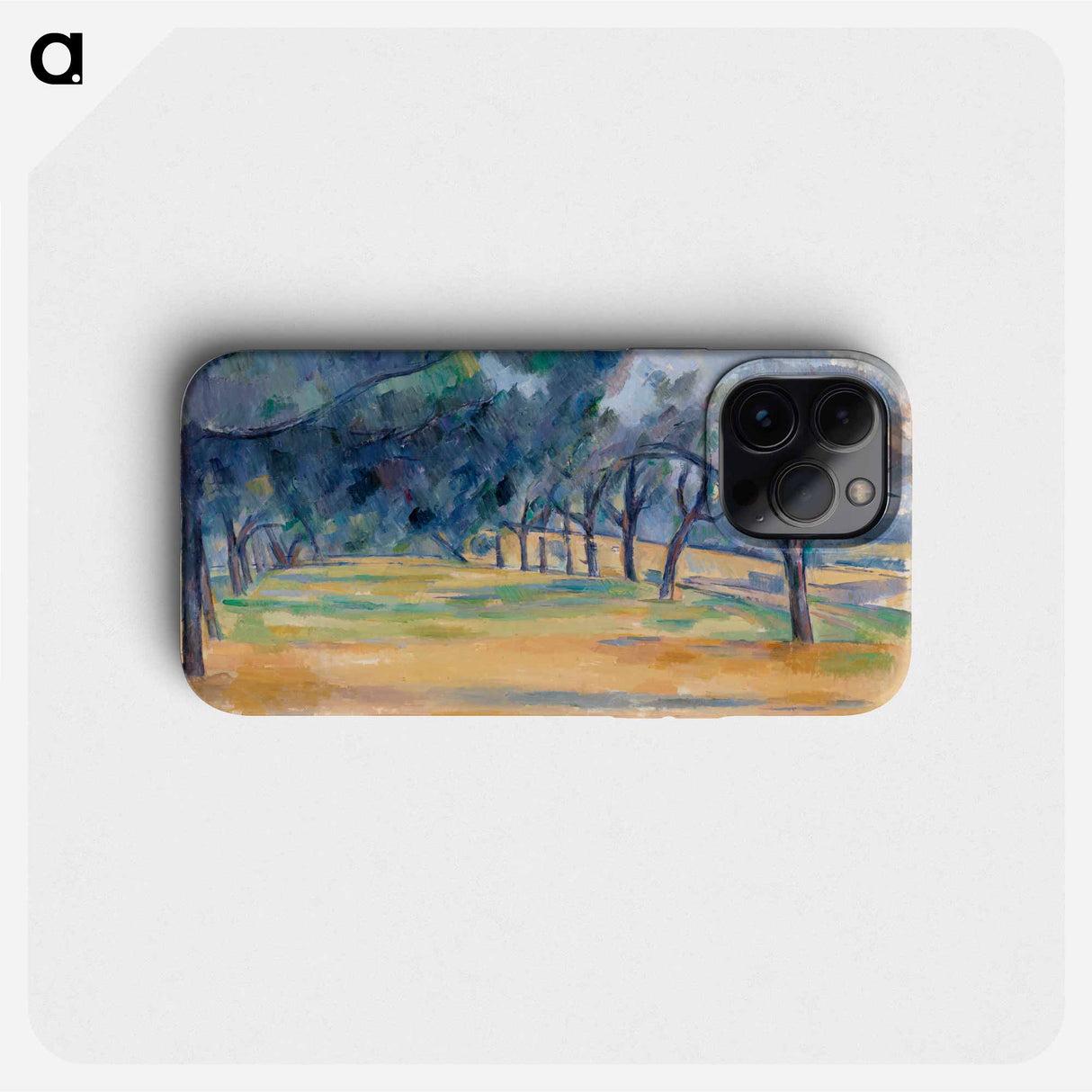 The Allée at Marines - Paul Cézanne Phone Case.