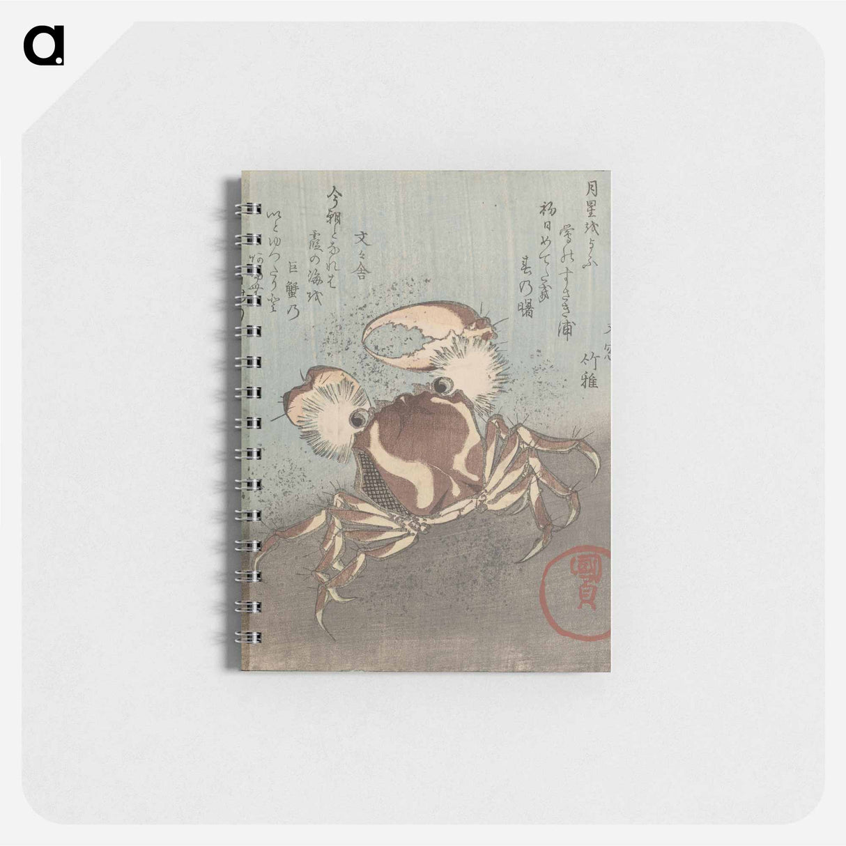 アートメモ帳-Crab on the Waterfront with Poems
- 歌川 国貞 Memo.
