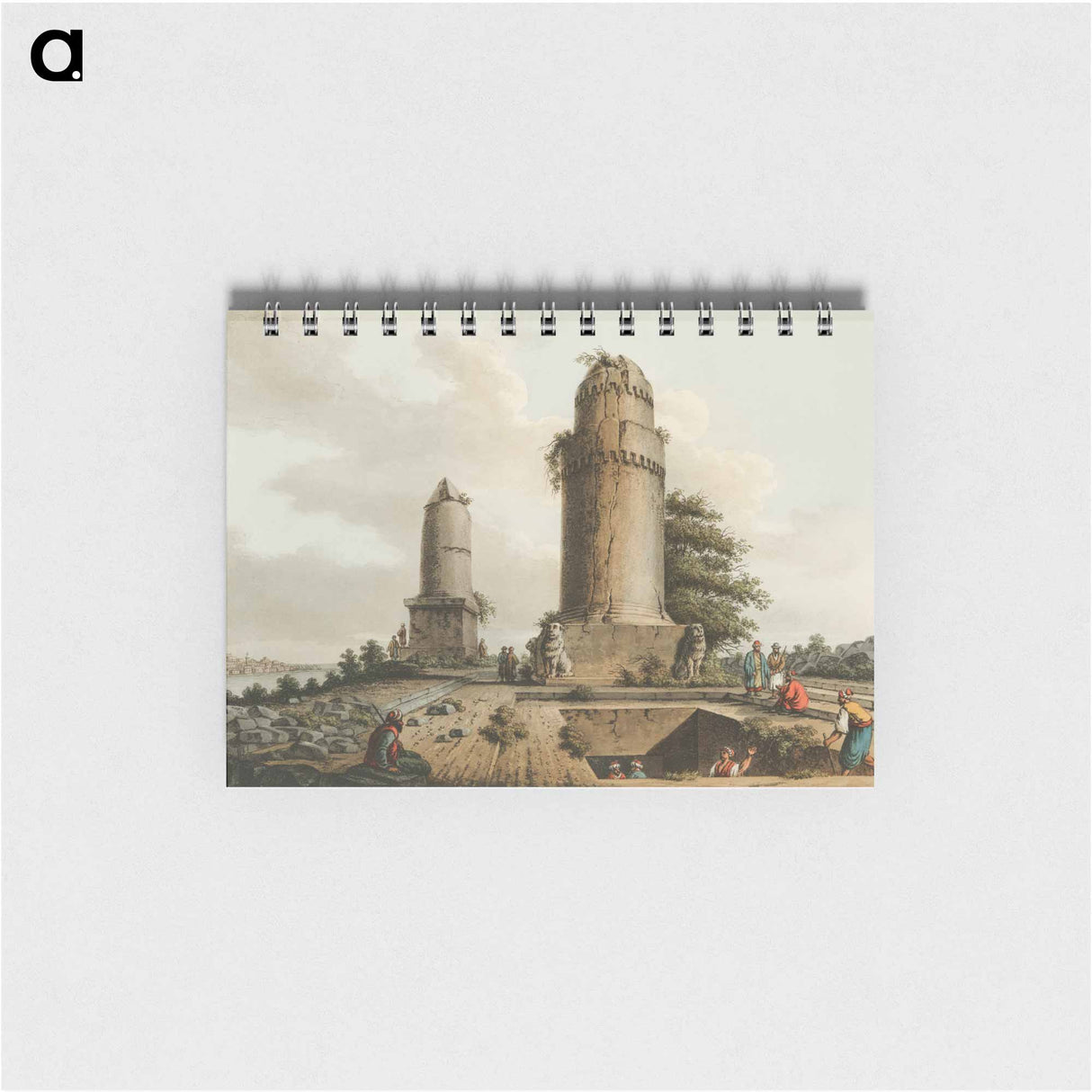 Monuments near Tortosa - オスマン帝国領内の景色 Memo.