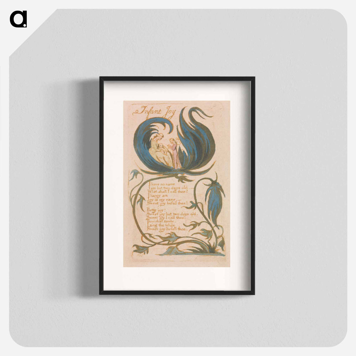 Infant Joy - William Blake Poster.
