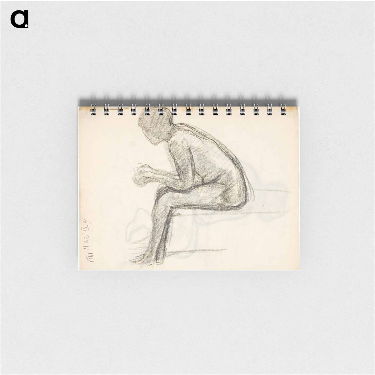 Istuva naismalli - アルフレッド ウィリアム フィンチ Memo.