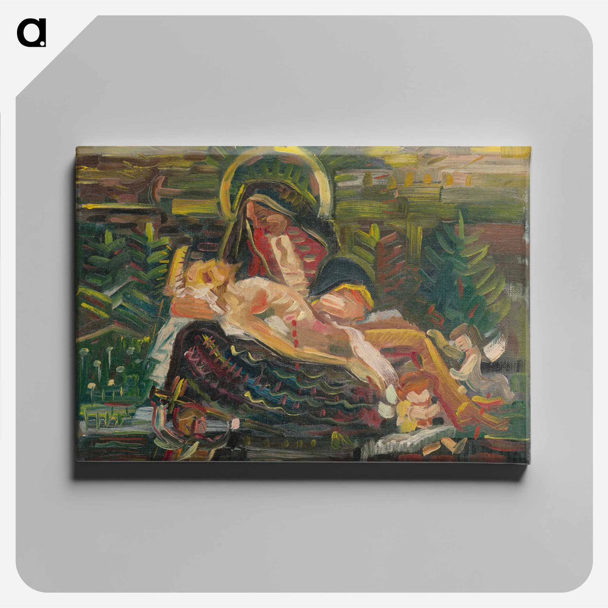 Pieta - アーノルド ピーター ワイズ クビンチャン Canvas.