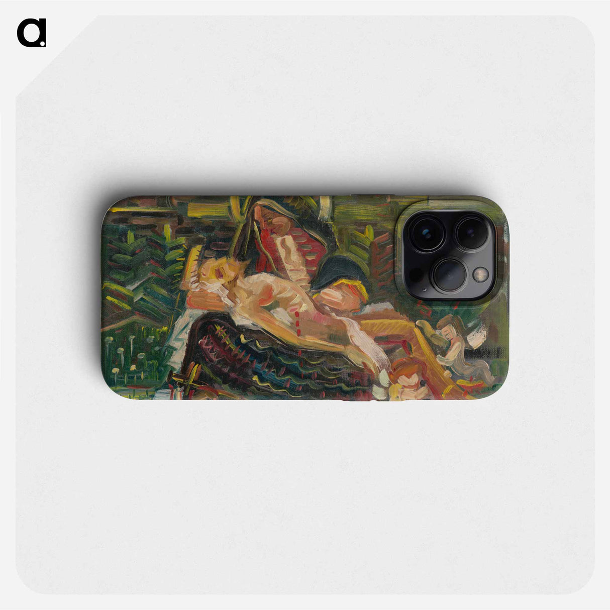 Pieta - アーノルド ピーター ワイズ クビンチャン Phone Case.