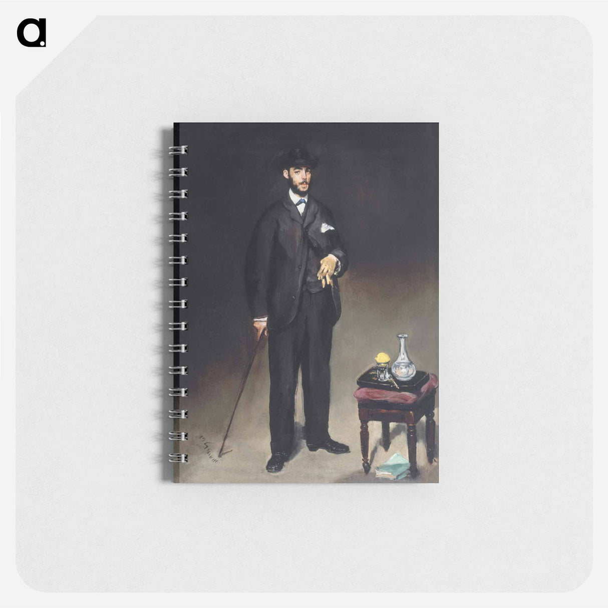 Portrait de Theodore Duret - エドゥアール マネ Memo.