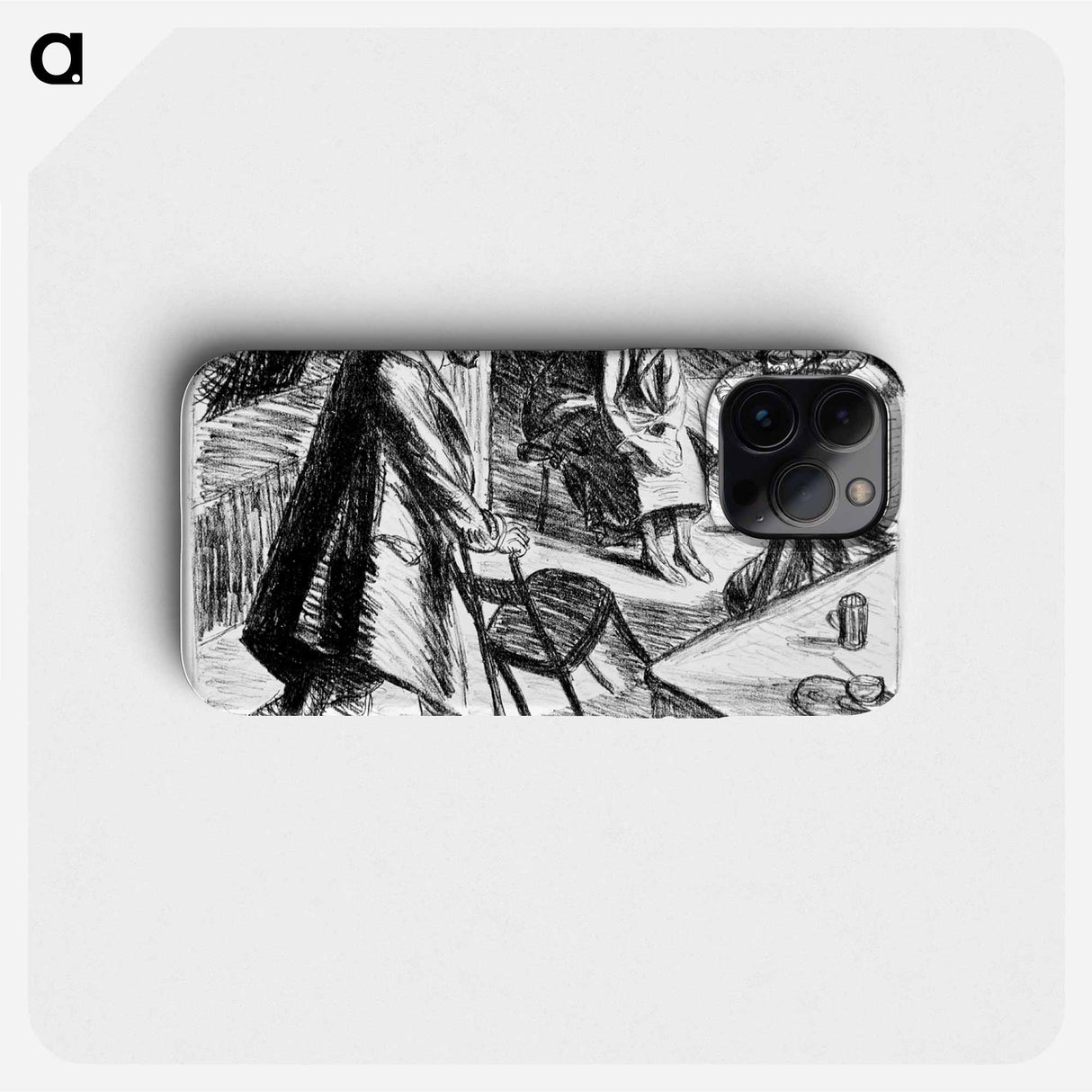 Troubled departure - エルンスト ハインリヒ バルラッハ Phone Case.