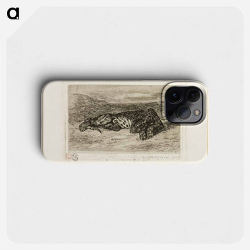 イエロー - ウジェーヌ ドラクロワ Phone Case.