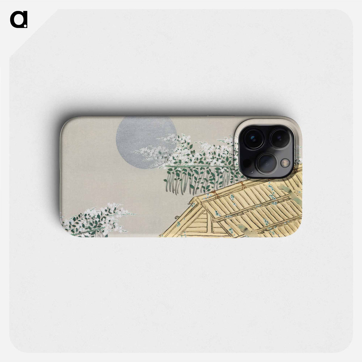 House from Momoyogusa–Flowers of a Hundred Generations - 神坂 雪佳 Phone Case.