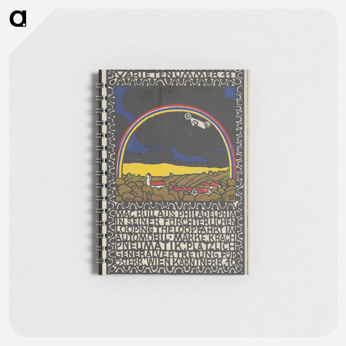 Variety Act 11: Mac Bull from Philadelphia in His Frightful Loop-the-Loop Ride in His Car - モリツ ユング Memo.