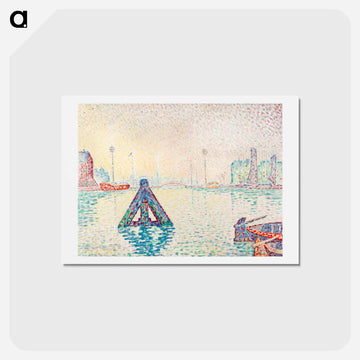 In Holland–The Buoy - ポール シニャック Postcard.