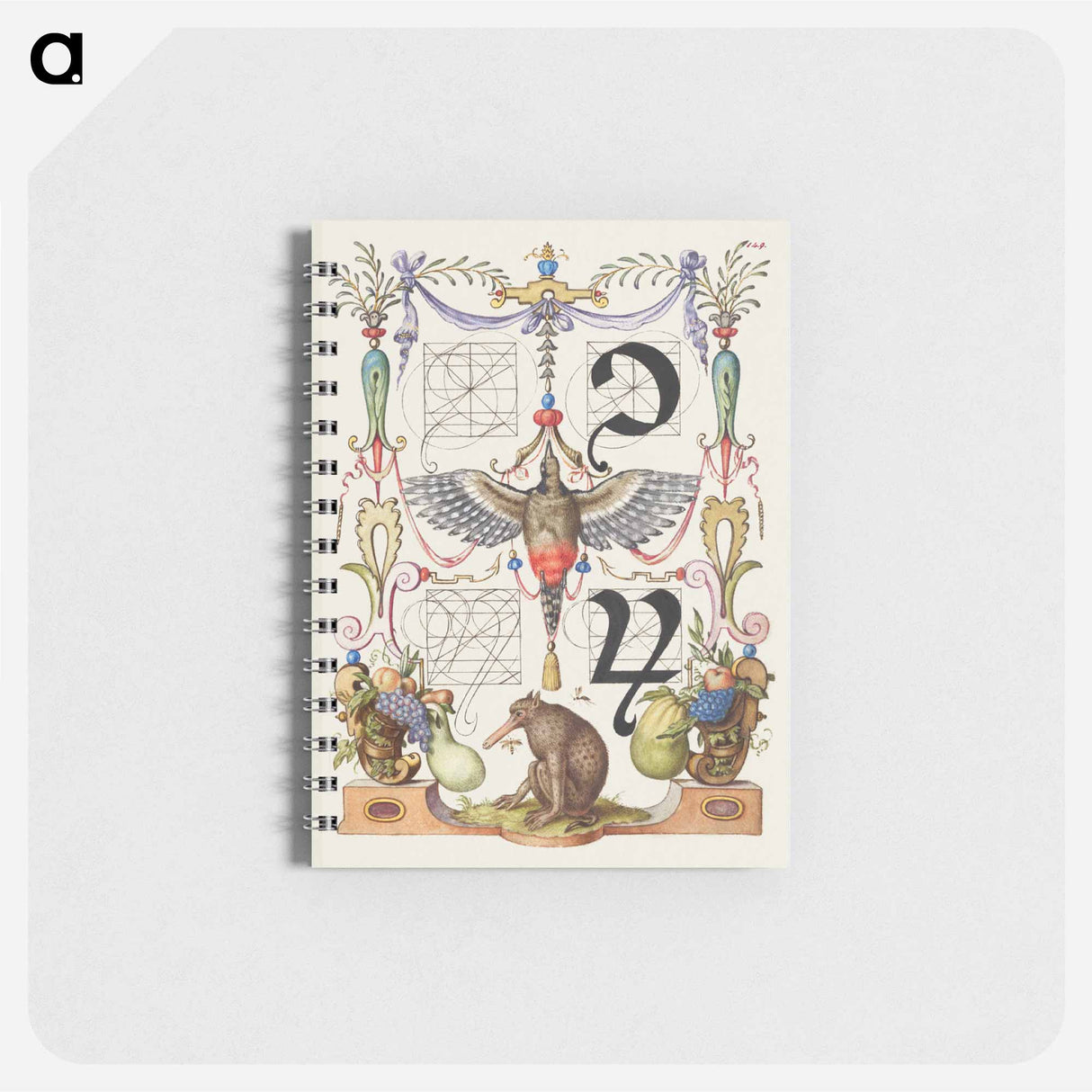 アートメモ帳-Guide for Constructing the Tironian con and orum
- 書道のお手本 Memo.