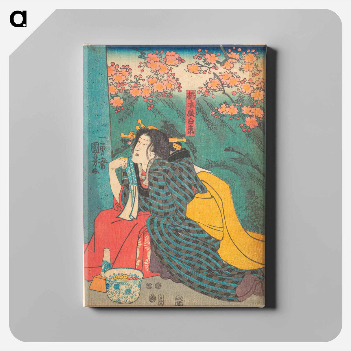 アートパネル-Japanese woodblock print - 歌川 国芳 Canvas.