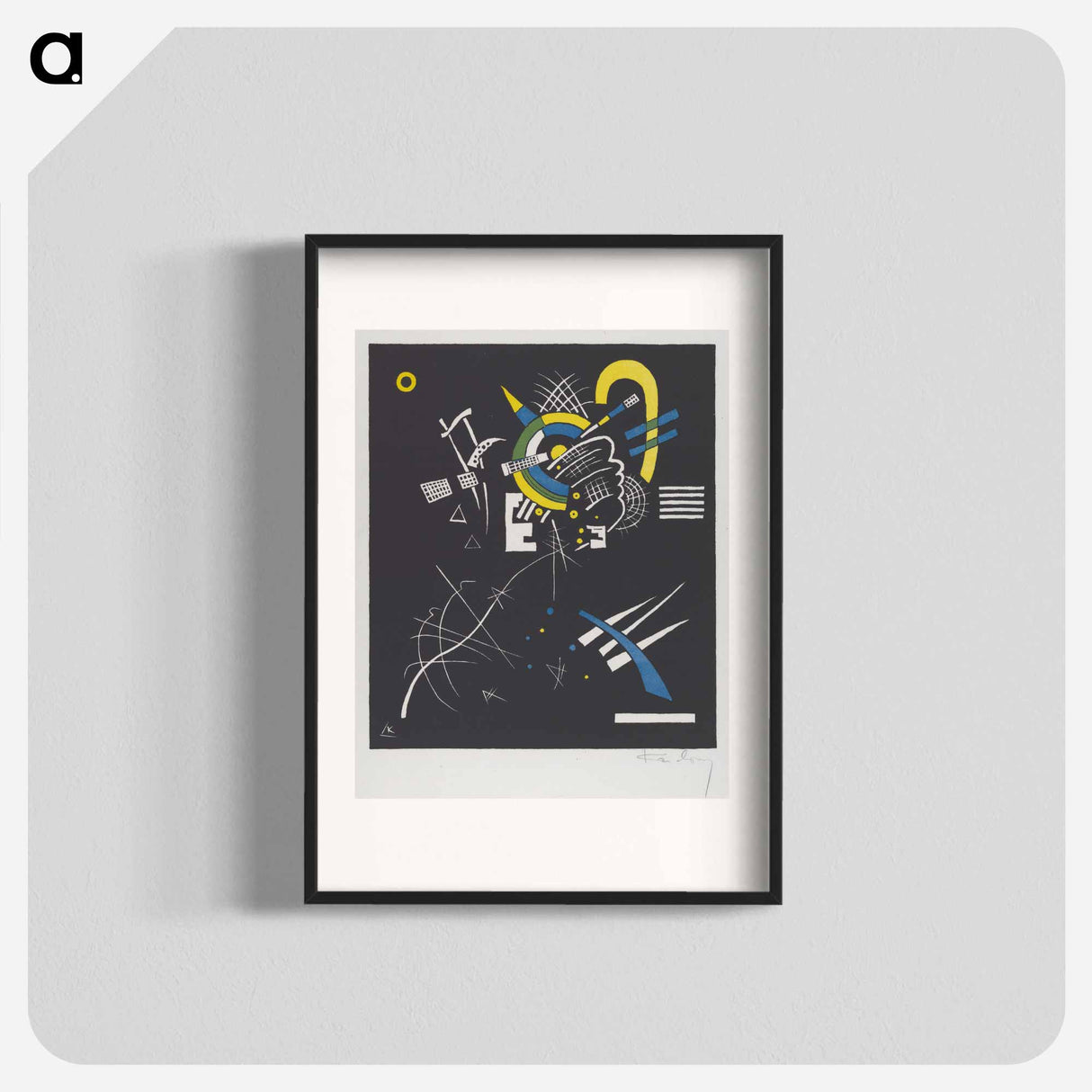 Kleine Welten VII (Small Worlds VII) - ワシリー カンディンスキー Poster.