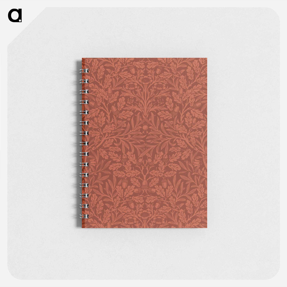 Acorns and oak leaves design - ウィリアム モリス Memo.