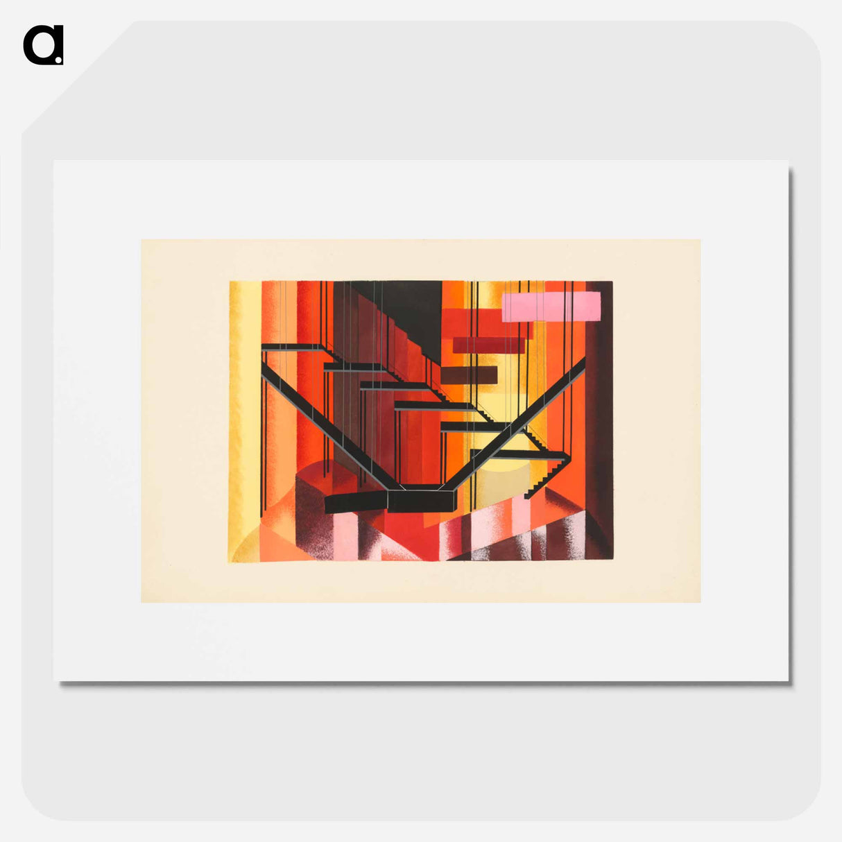 Maquettes de théatre i.-xv. - アレクサンドラ エクスター Poster.