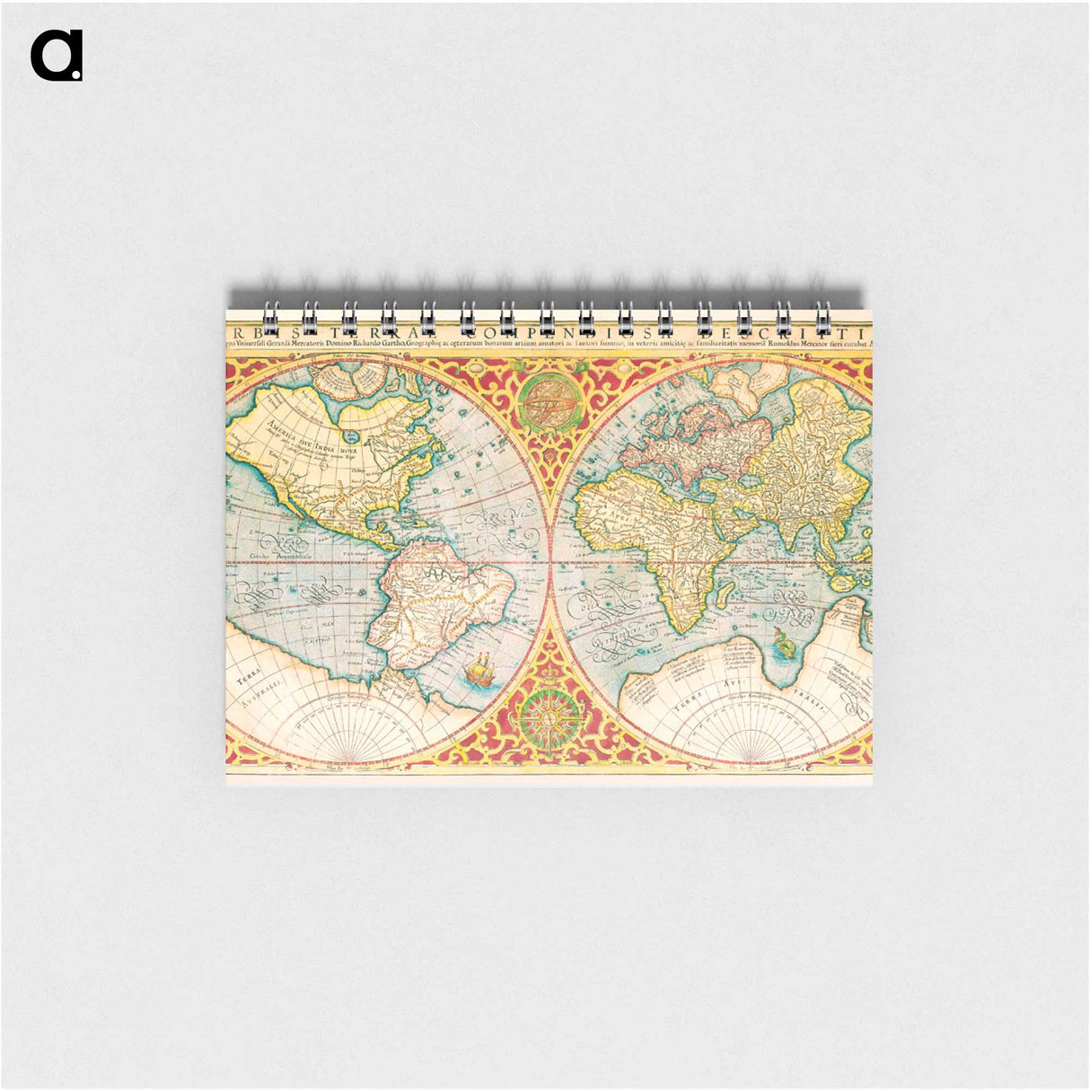 Orbis terrae compendiosa descriptio - アンティーク地図 Memo.