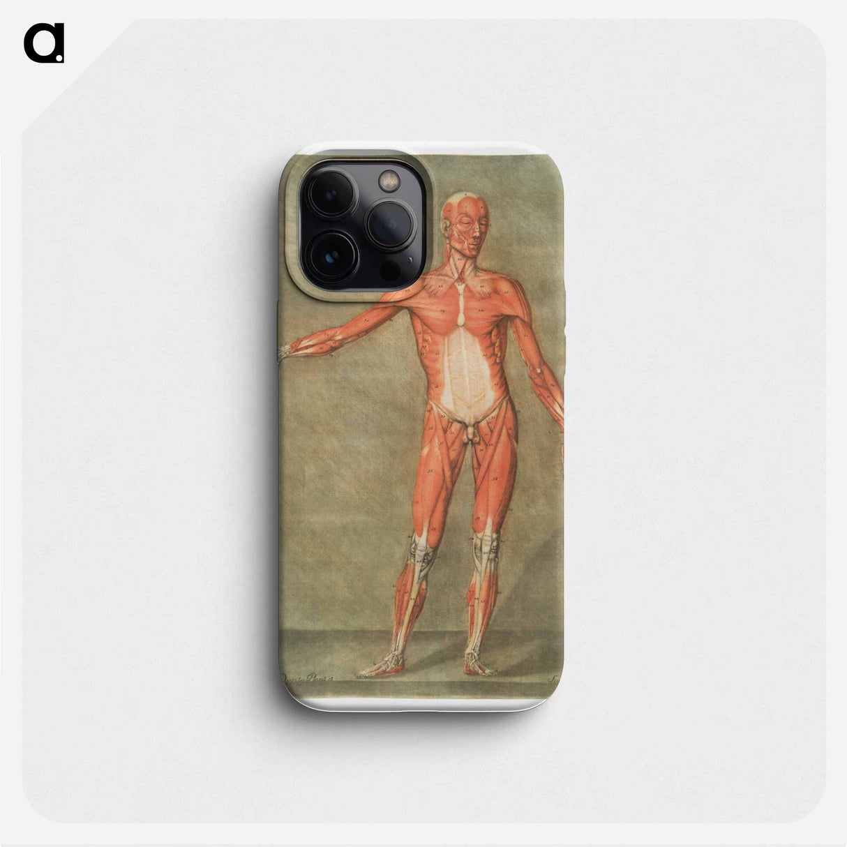 This fascinating collection of anatomical illustrations - アルノルド エロイ ゴーティエ ダゴティ Phone Case.