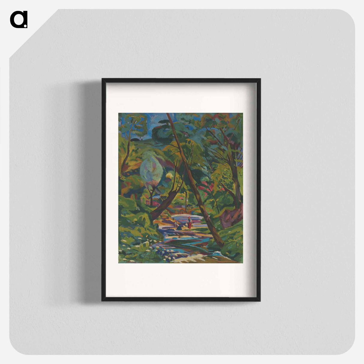 Kubinsky stream - アーノルド ピーター ワイズ クビンチャン Poster.