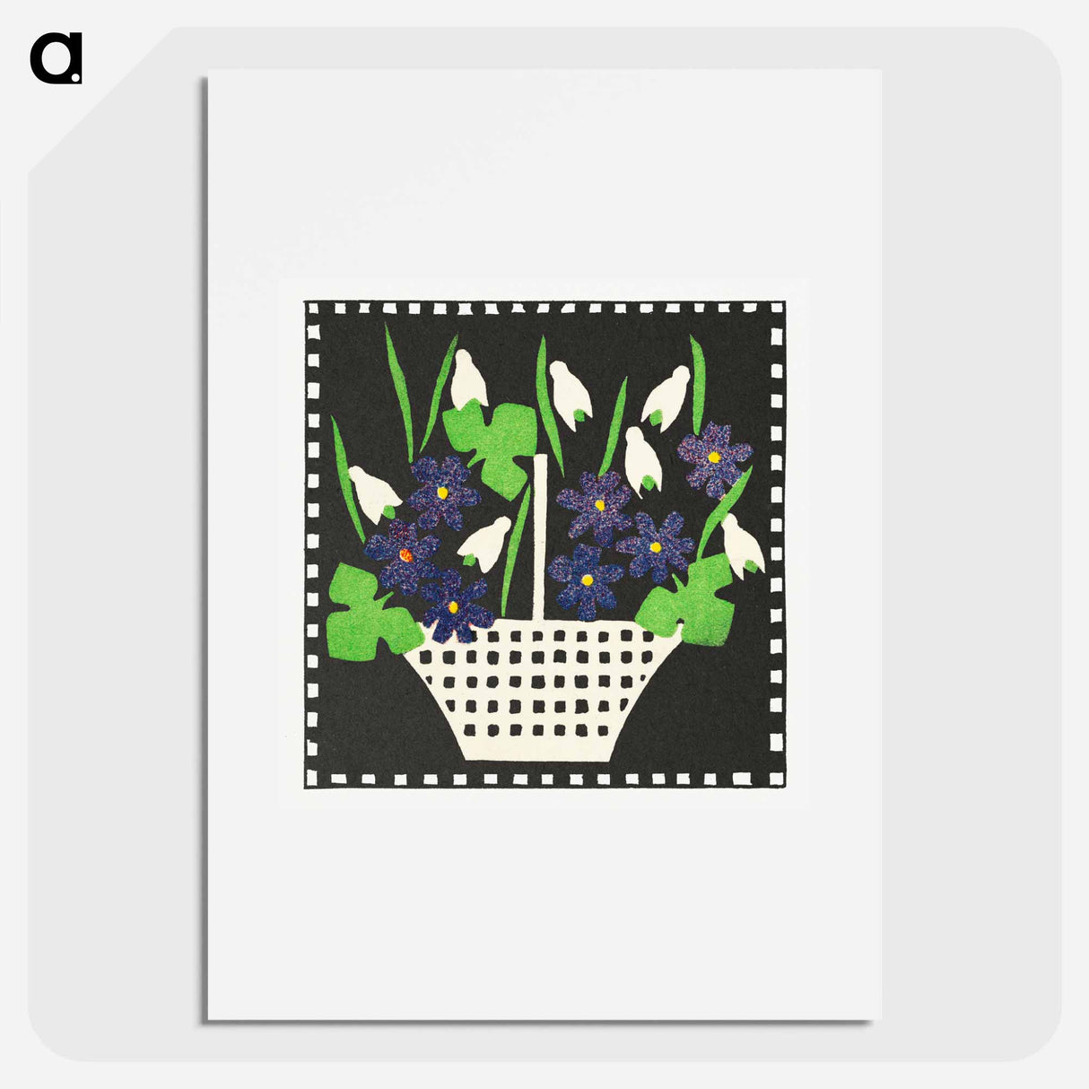 アートポスター-Basket of Flowers
- 花のバスケット Poster.
