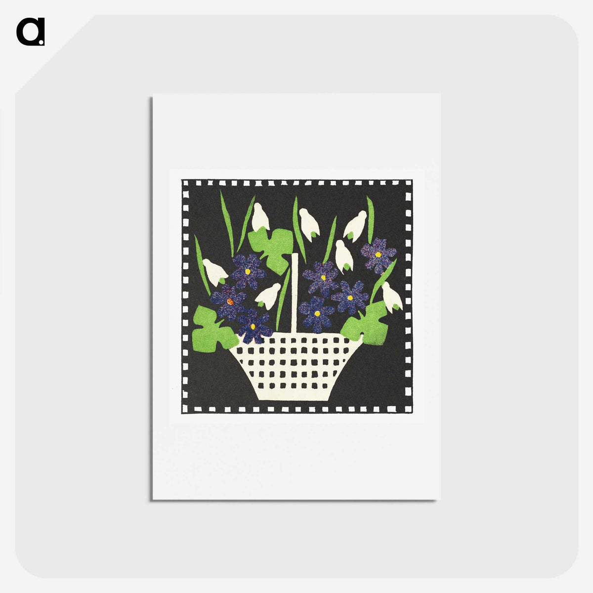 1-5_Basket-of-Flowers_hagaki