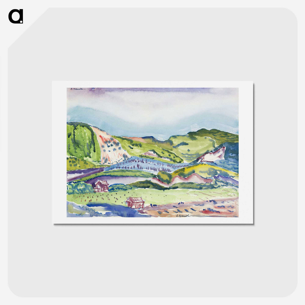 1-5_Charles-Demuth_hagaki
