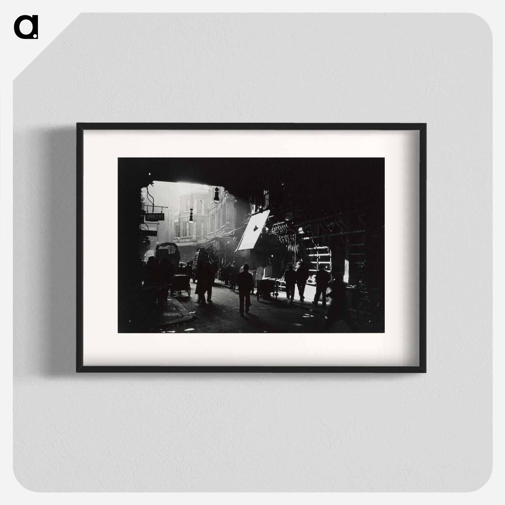 Leadenhall meat market, London - エリック リー ジョンソン Poster.